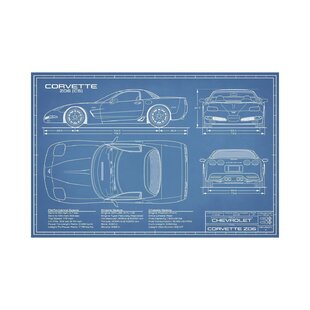 Corvette Z06 Stingray Removable Vinyl Wall Decal Graphic Garage Stickers  Poster
