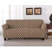 patterned sofa slipcover