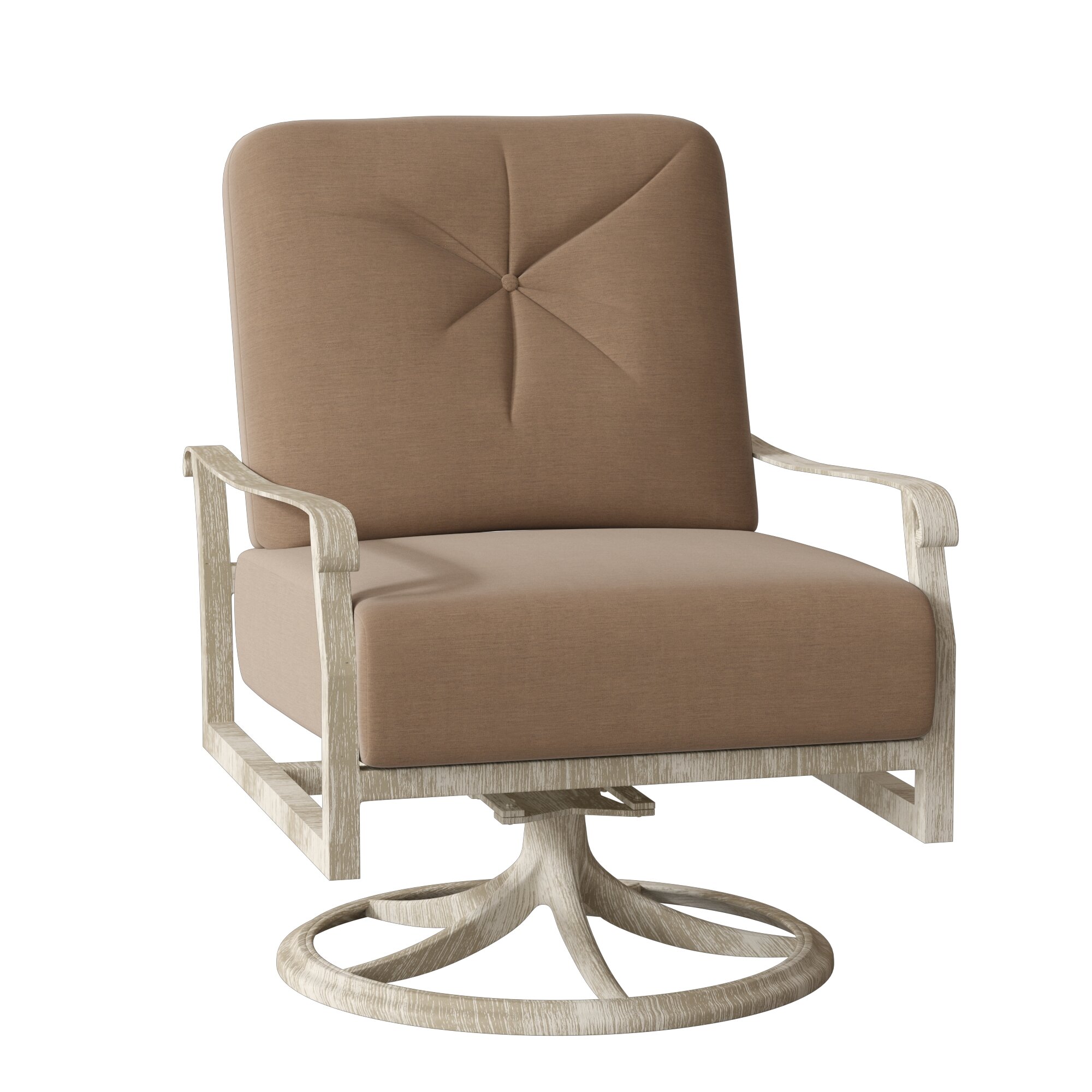 cortland swivel rocking chair with cushions