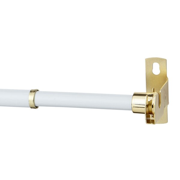 Details about   3 Qty 48 Inch Metal Drapery Curtain Pull Rod w/ Stainless Steel Swivel Snap Hook 