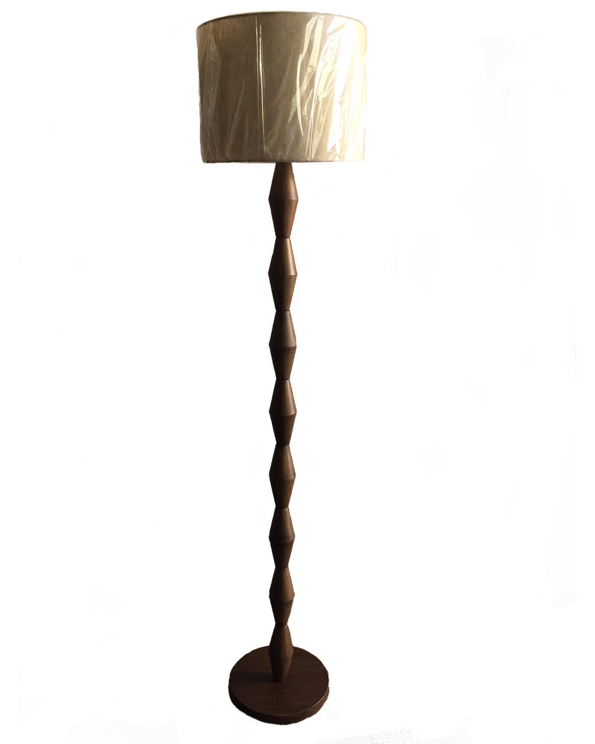 modern wood floor lamp