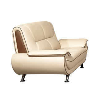 Duralee Furniture Carmel 60 Recessed Arm Loveseat