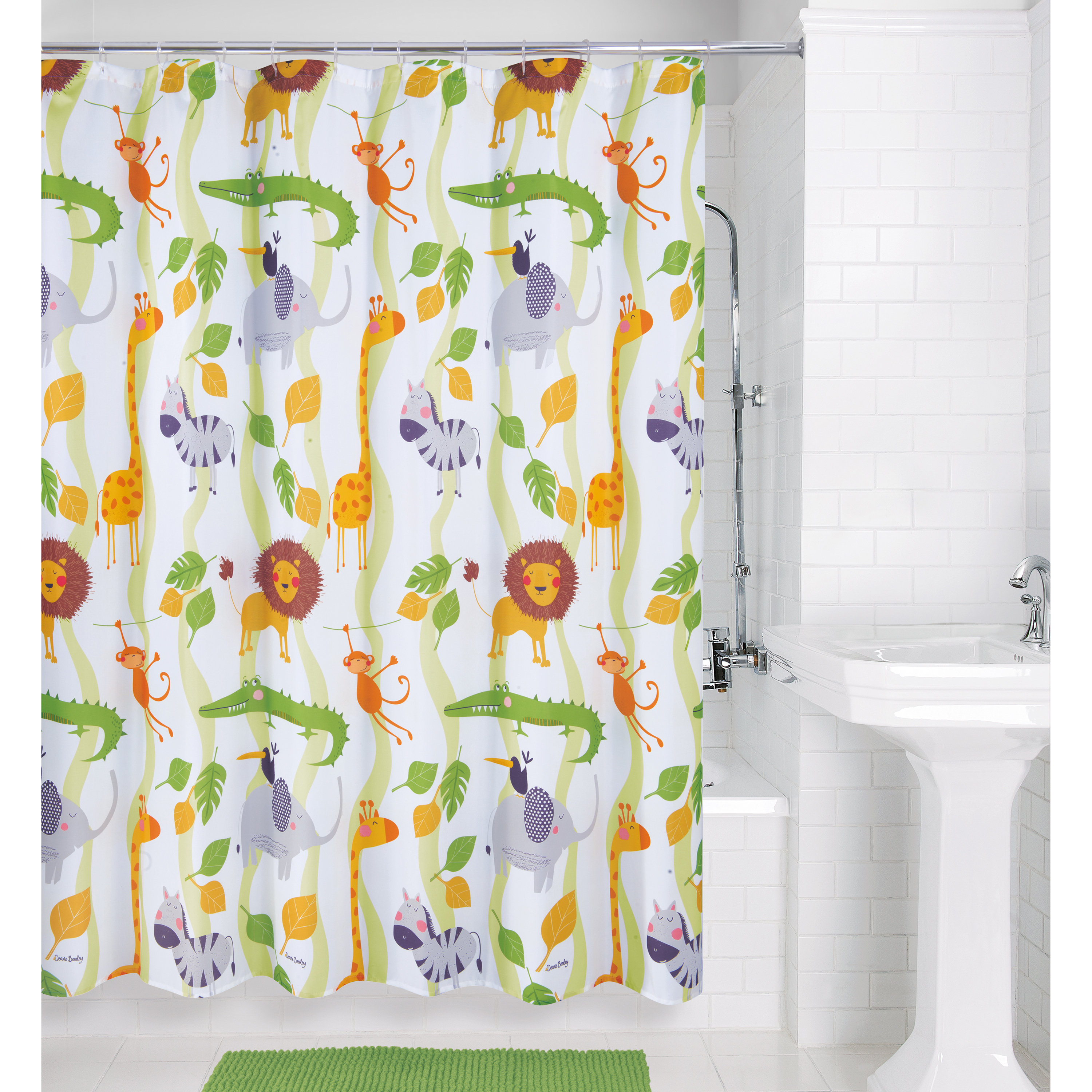 Isabelle & Max™ Safari Scene Shower Curtain Wayfair
