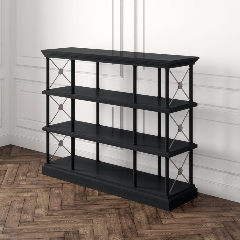 Bernhardt Sutton House 51" H x 65" W Etagere Bookcase ...