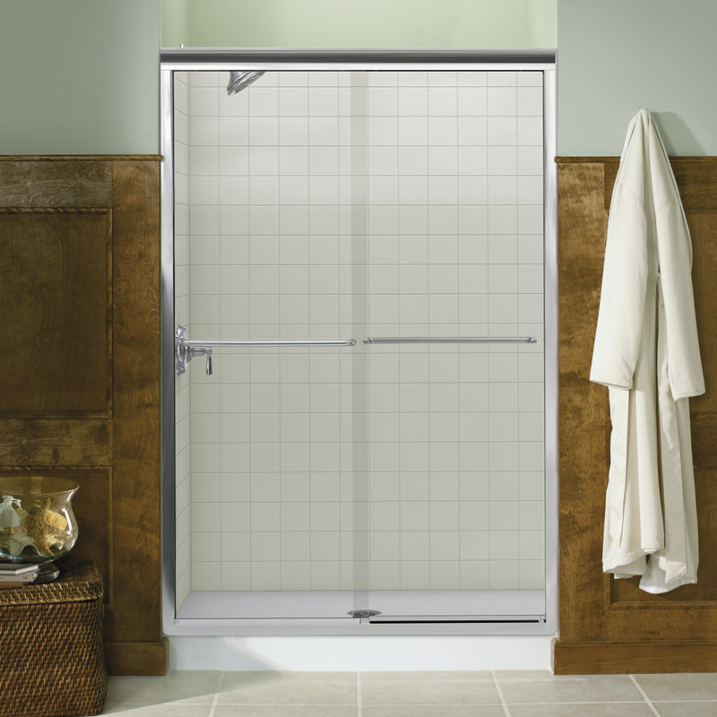 Kohler Fluence 47 63 X 70 31 Bypass Shower Door With Cleancoat Technology Reviews Wayfair