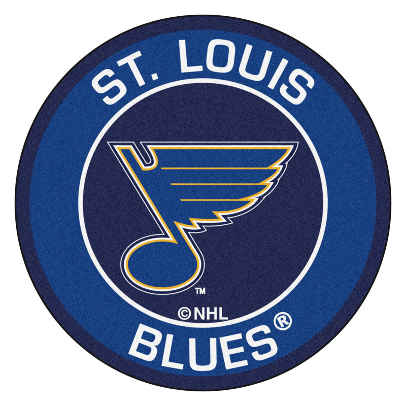 Fanmats Nhl St Louis Blues Roundel 27 In X 27 In Non Slip Indoor Only Mat Wayfair