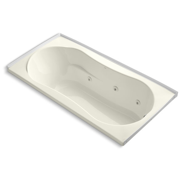 Kohler Alcove 72" x 36" Whirpool Bathtub Wayfair