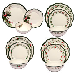 christmas melamine dinnerware sets