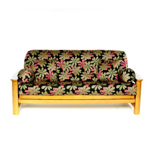 Flower Box Cushion Futon Slipcover by Lifestyle Covers