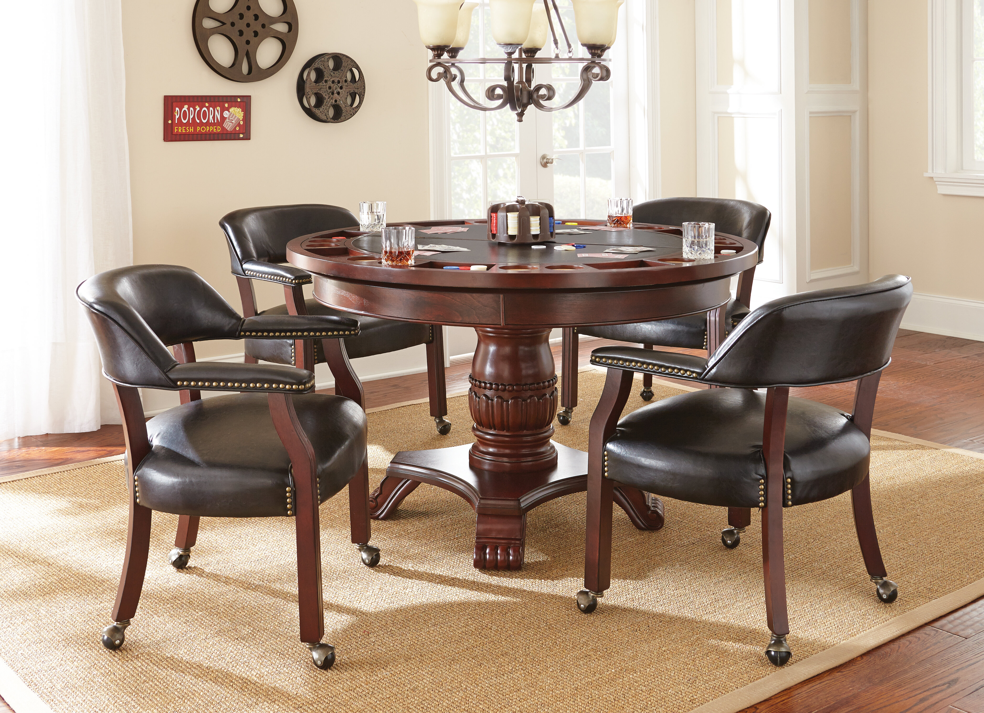 Wood Card Table And Chairs You Ll Love In 2019 Wayfair