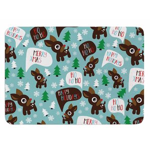 Cheerful Reindeer Original Bath Mat