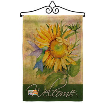Breeze Decor Life Is Beautiful Hydrangeas 2 Sided Burlap 19 X 13 In Garden Flag Wayfair
