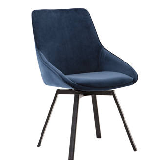 Xpress Delivery PARIS PACK OF TWO DINING CHAIRS IN PURPLE VELVET