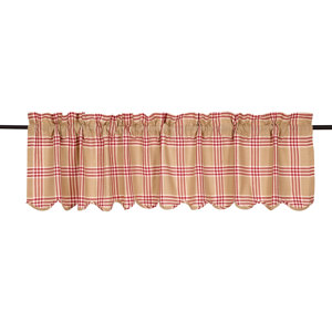 Imogene Scalloped Curtain Valance