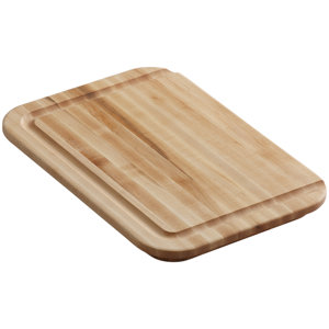 Hardwood Cutting Board, for Undertone , Cadence , Iron/Tones , and Toccata Kitchen Sinks