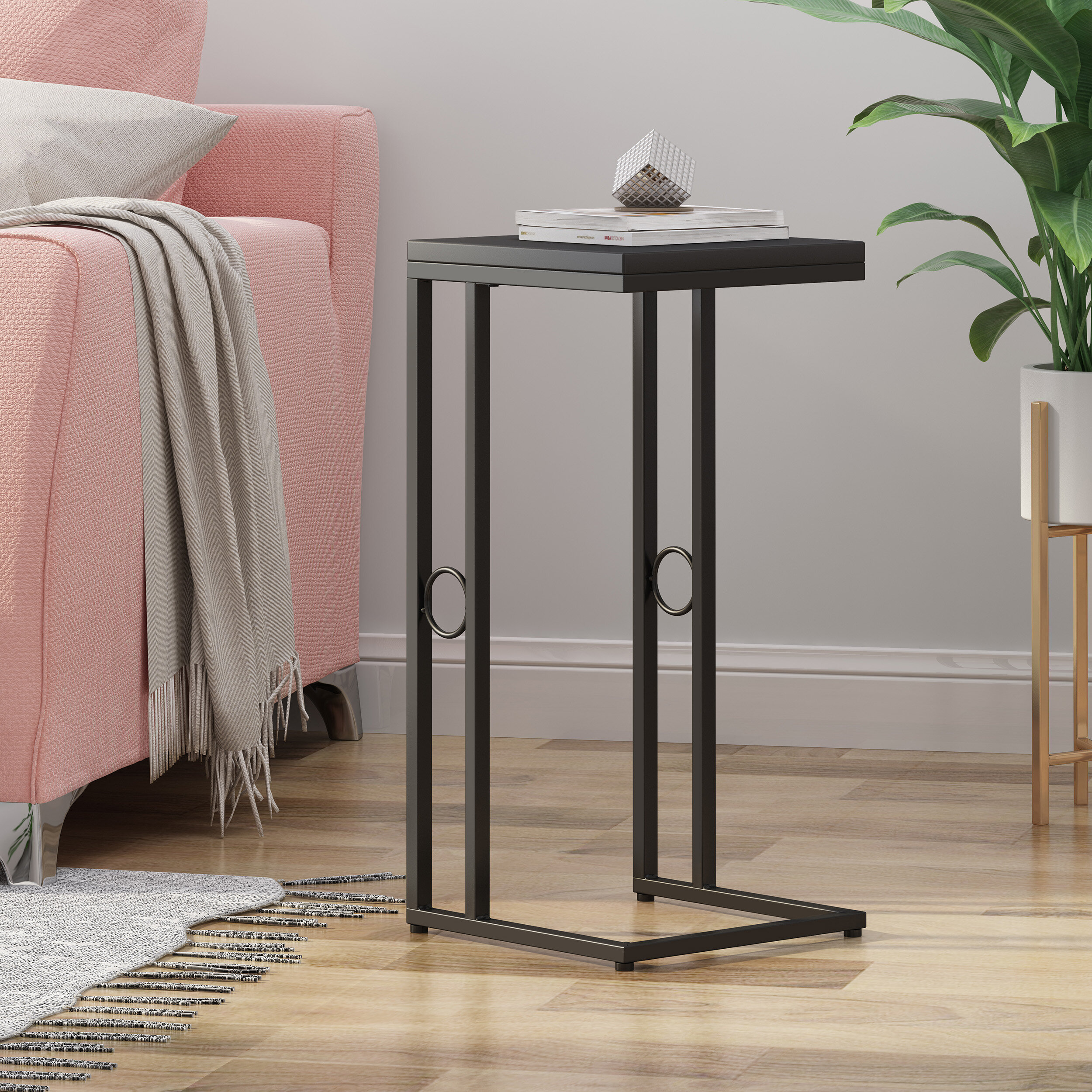 tall c end table