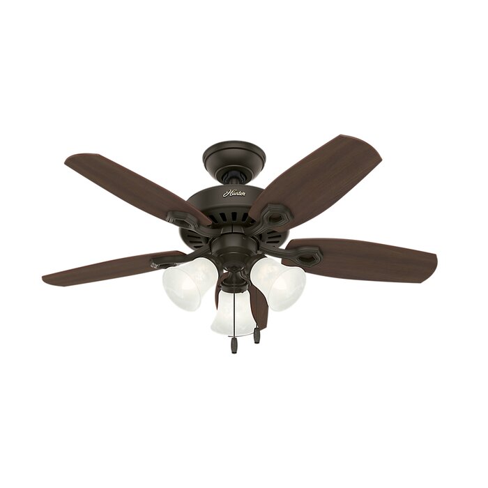 42 Builder 5 Blade Ceiling Fan Light Kit Included