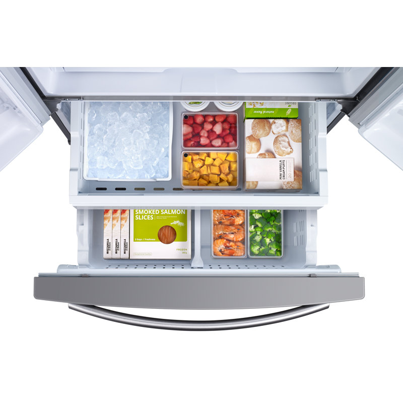 Samsung 36 French Door 25 5 Cu Ft Energy Star Refrigerator With Filtered Ice Maker And Coolselect Pantry Reviews Wayfair