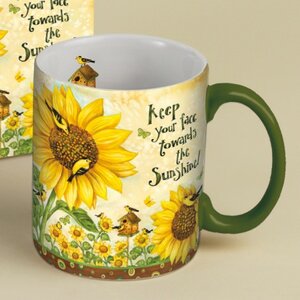 14 oz. Sunflowers Mug