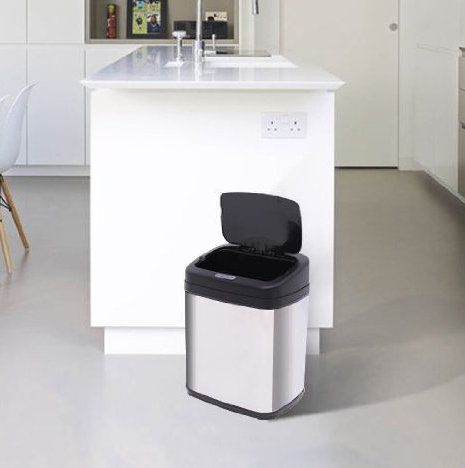 Symple Stuff 20l Auto Kitchen Bin Sensor Trash Can With Bucket