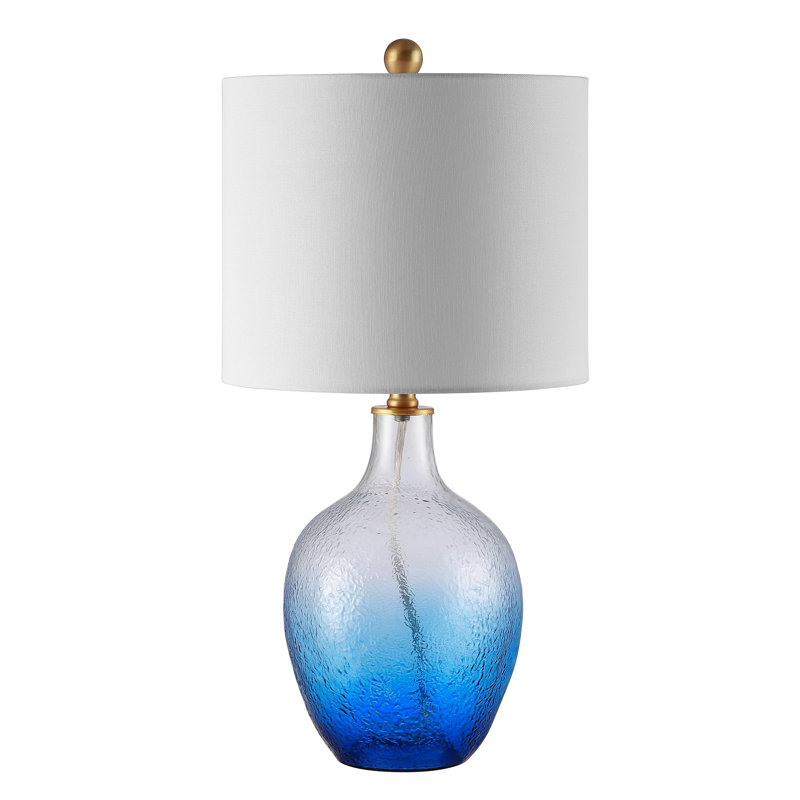 blue ombre table lamp