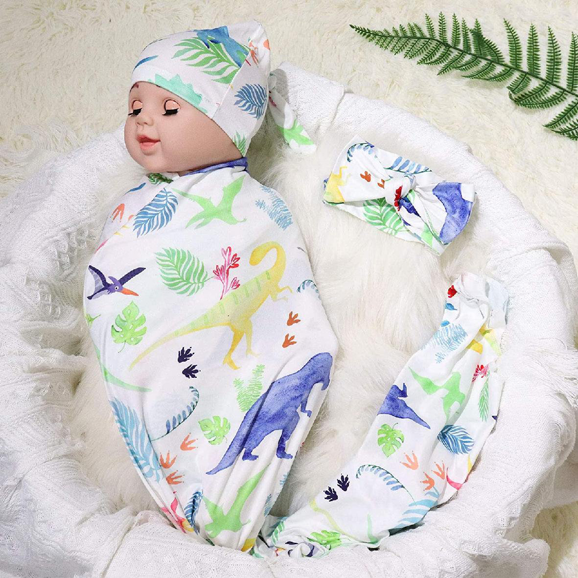 swaddle beanie set