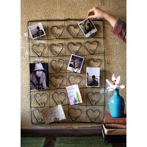 24 Heart Wire Picture Frame