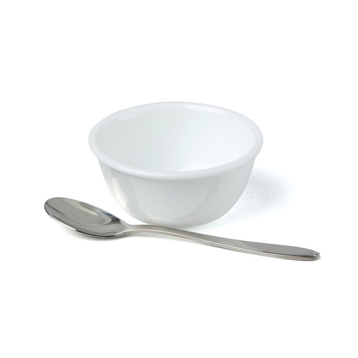 Home Corelle Livingware Winter Frost White 6 Oz Ramekin Bowl Set