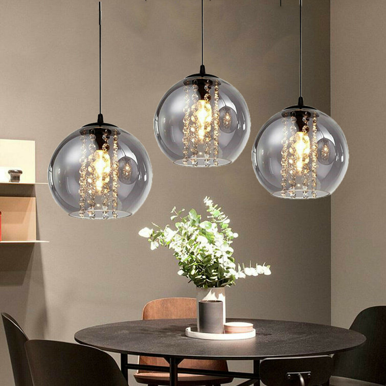 Mercer41 3 Light Kitchen Island Linear LED Pendant Wayfair