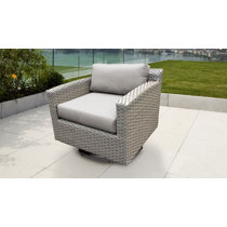 merlyn swivel patio chair with cushions