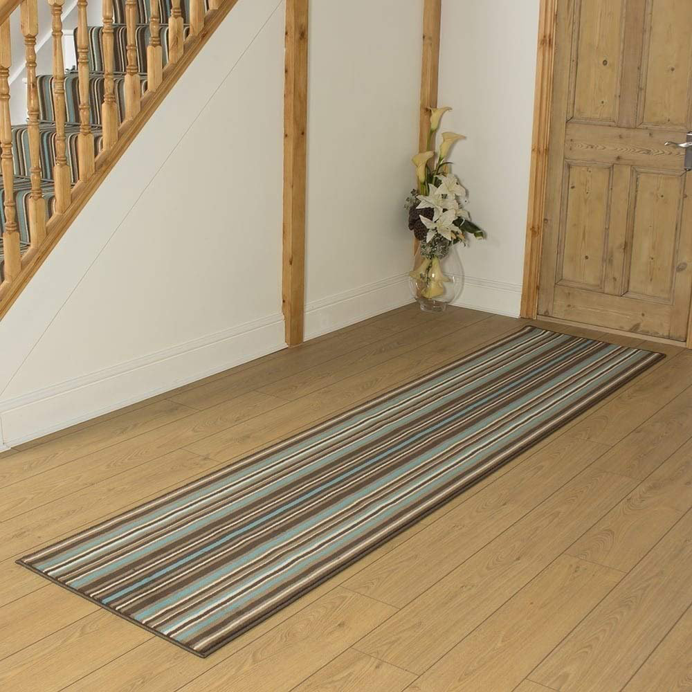 Ainsley Tufted Blue Hallway Runner Rug