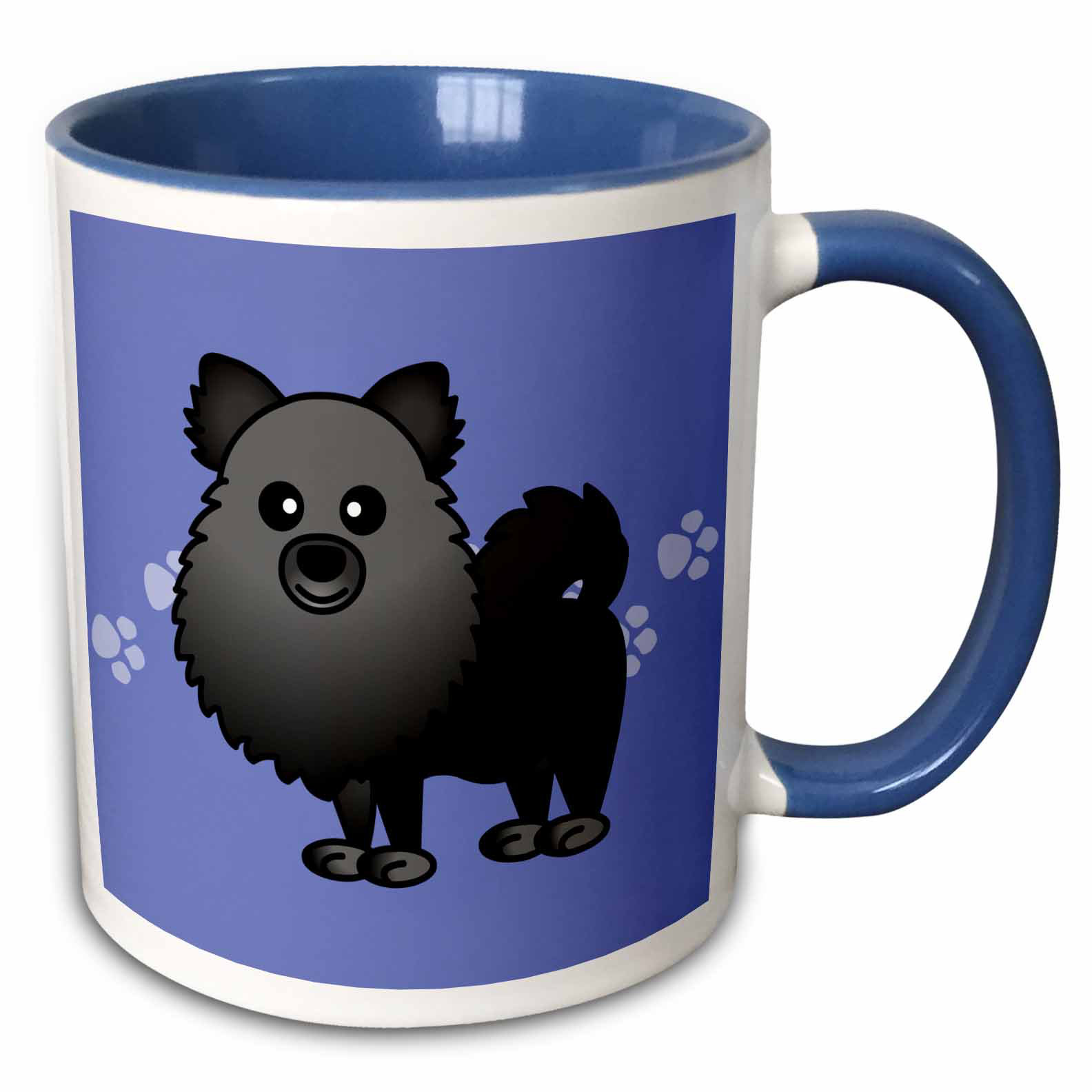 pomeranian coffee mug