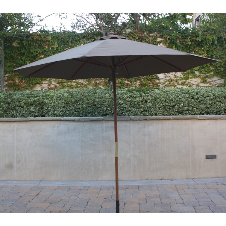 9FT Patio Umbrella Canopy Top Cover Replacement 8 Ribs Market Outdoor Yard