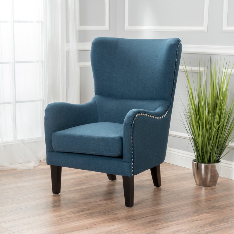 Ebern Designs Labonte 20 Wingback Chair Reviews Wayfair Ca