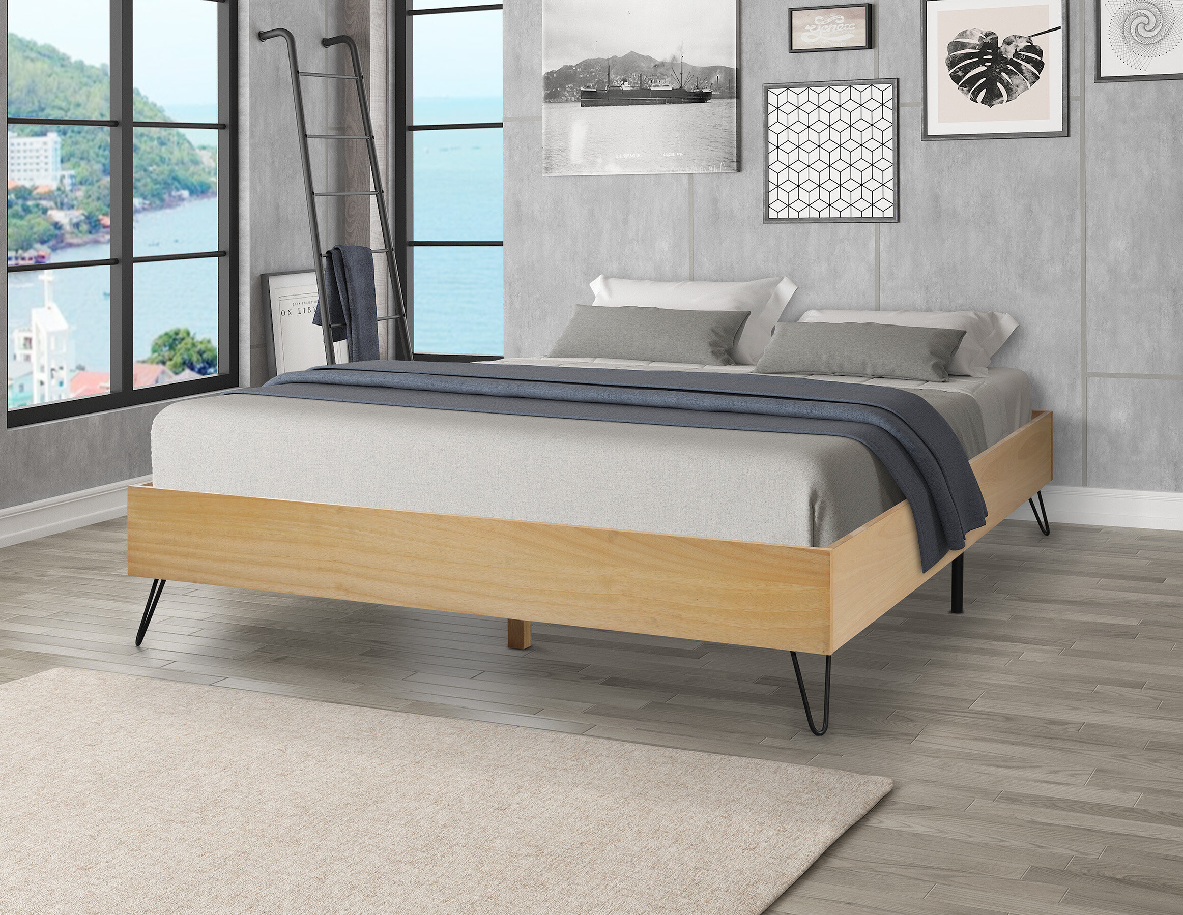 Featured image of post Scandinavian Light Wood Bed Frame / Check out our scandinavian bed selection for the very best in unique or custom, handmade pieces from our shops.