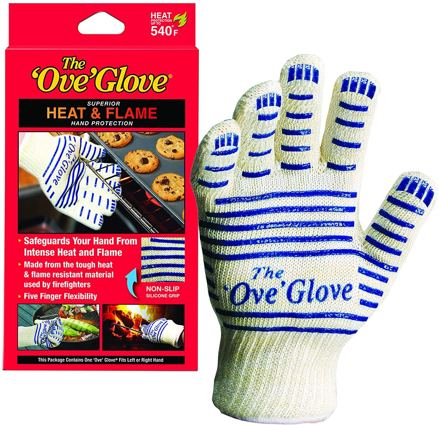 Heat Resistant with Non-Slip Silicone Grip 1 Oven Gloves,Oven Glove,Oven Mitts