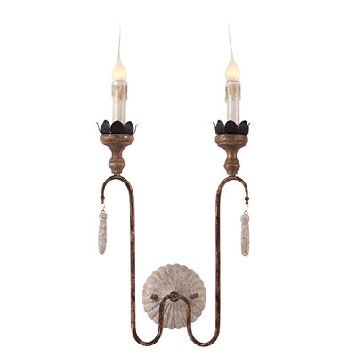 Joni 2-Light Candle Wall Light