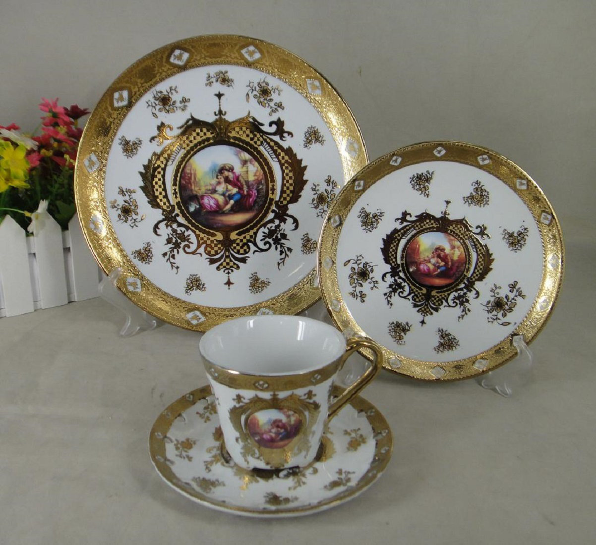 Astoria Grand Liskeard Porcelain China Dinnerware - Set of 16 | Wayfair