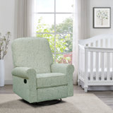 green rocking chair nursery