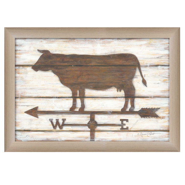 Farmhouse Cow Picture Wayfair