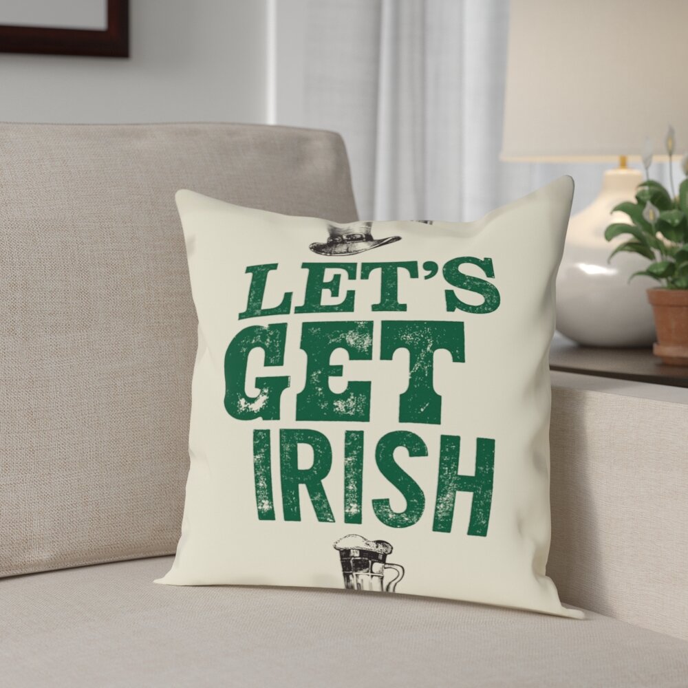 irish throw pillows