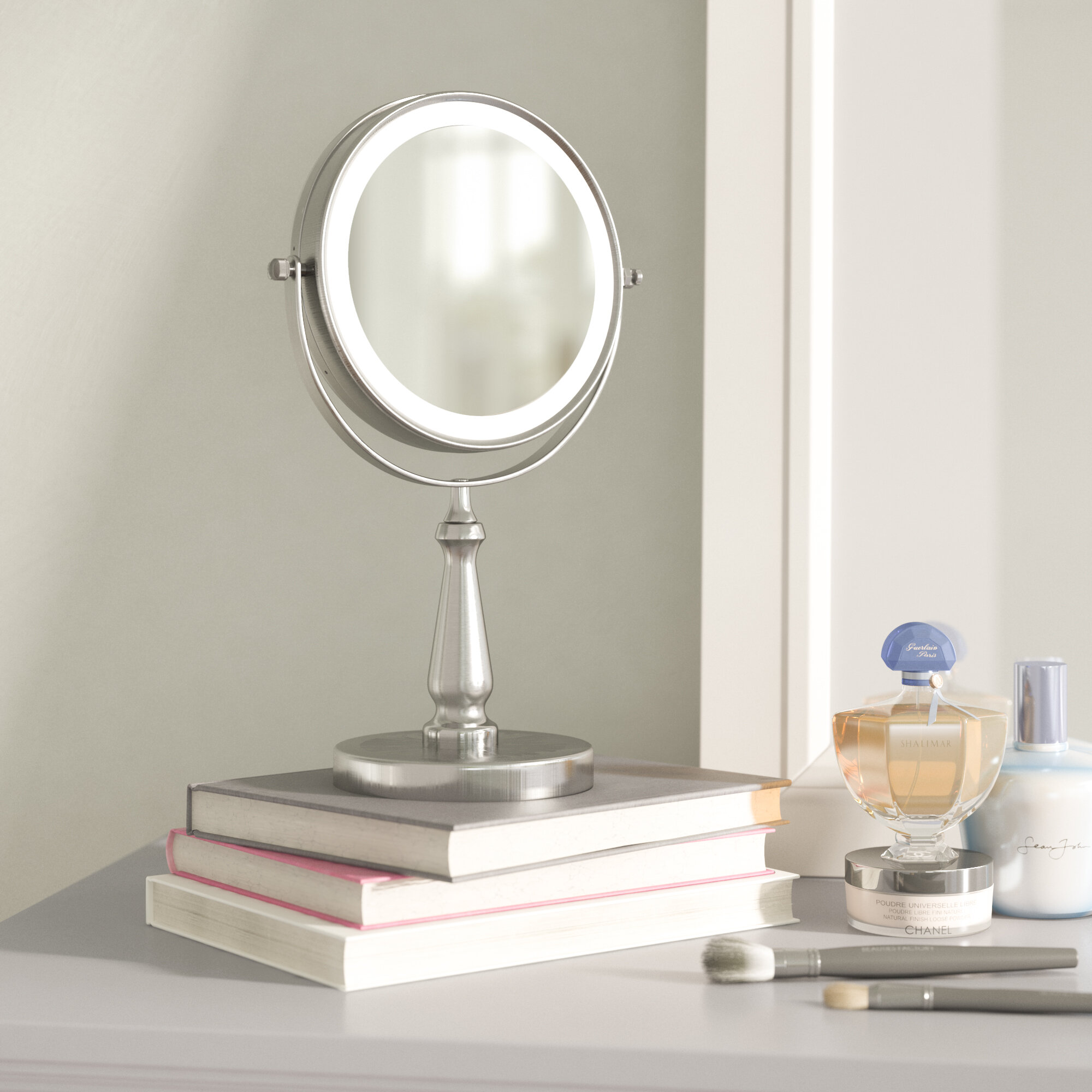 vanity magnifying makeup mirror
