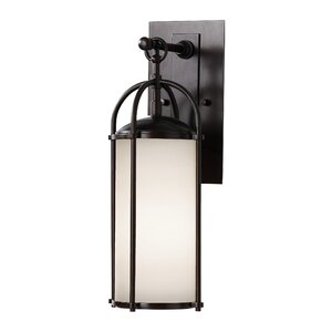 Hood 1-Light Outdoor Wall Lantern