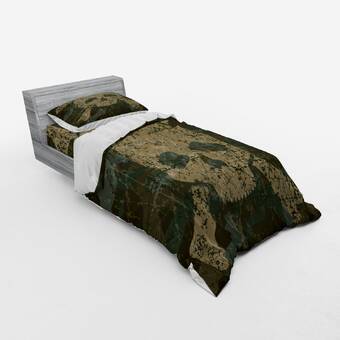 East Urban Home Camo Duvet Cover Set Wayfair