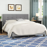 Kaniel Tufted Upholstered Low Profile Platform Bed