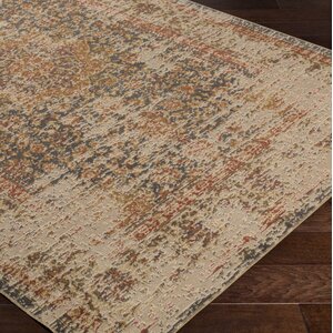 Cerys Oriental Traditional Brown Area Rug