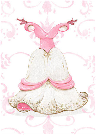 Harriet Bee Eberhart Dress Canvas Art Wayfair