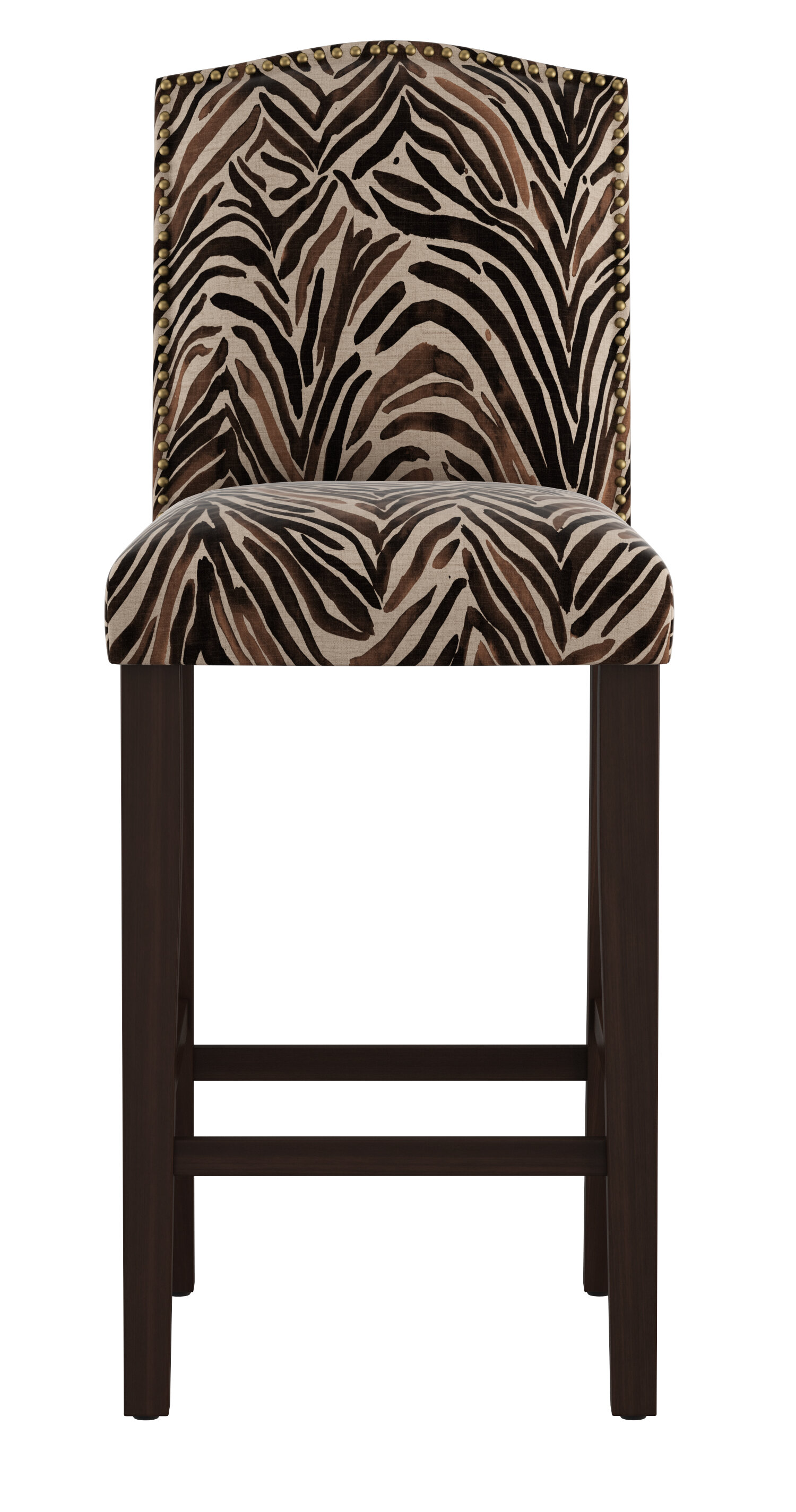 zebra bar stools
