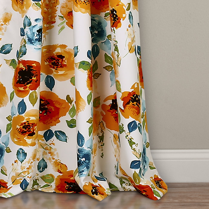 Alcott Hill Melitta Room Darkening Rod Pocket Curtain Panels