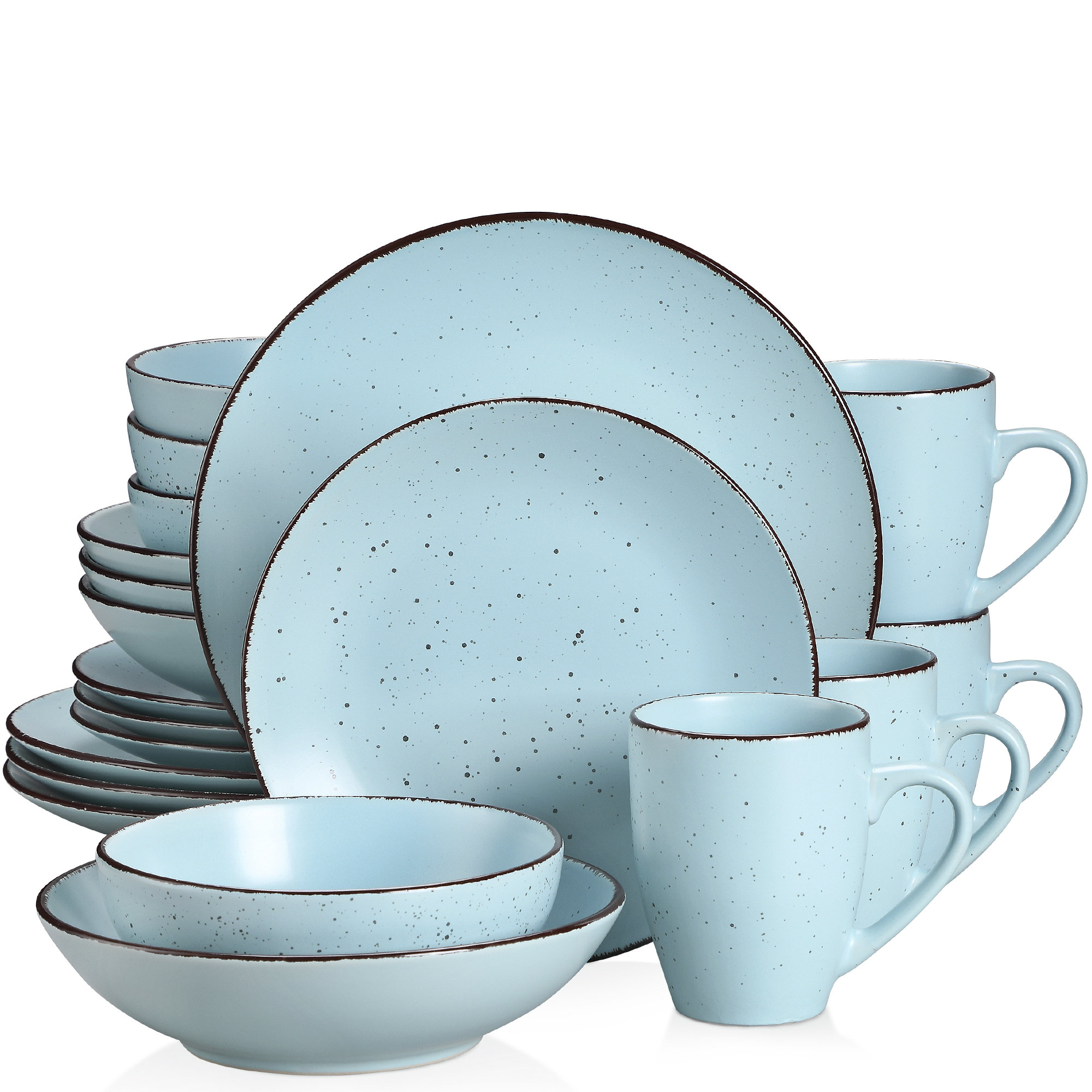 Vancasso Moda Stoneware Dinnerware Set of 20 & Reviews Wayfair